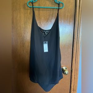 Black Dynamite Tank Top Lace Black Size L